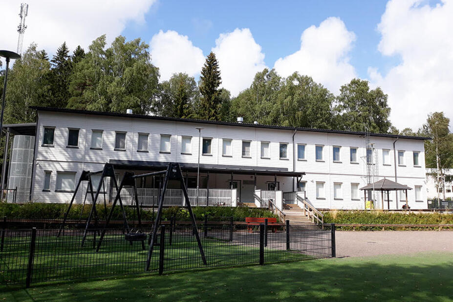 Päiväkodin julkisivu